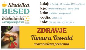 SKODELICA BESEDE – ZDRAVA PREHRANA